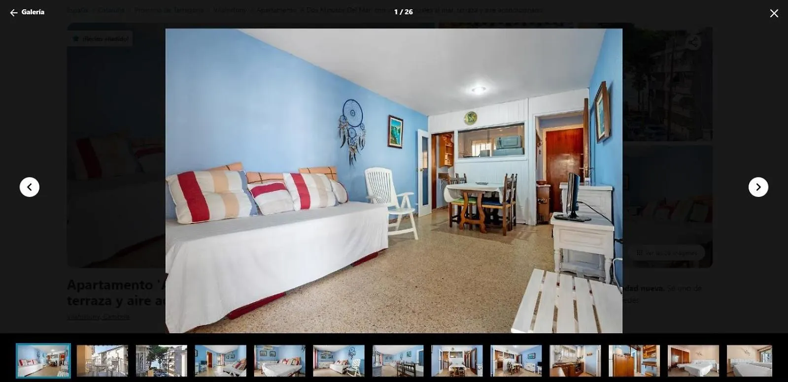 Apartamento A Solo 1 Minuto De La Playa, Climatizado Cambrils