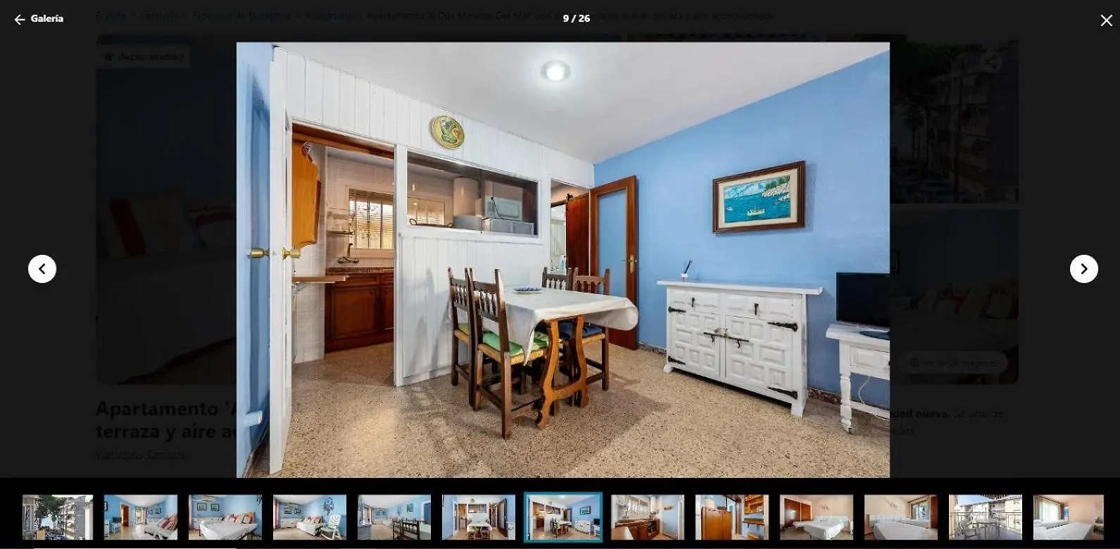 Apartamento A Solo 1 Minuto De La Playa, Climatizado Cambrils