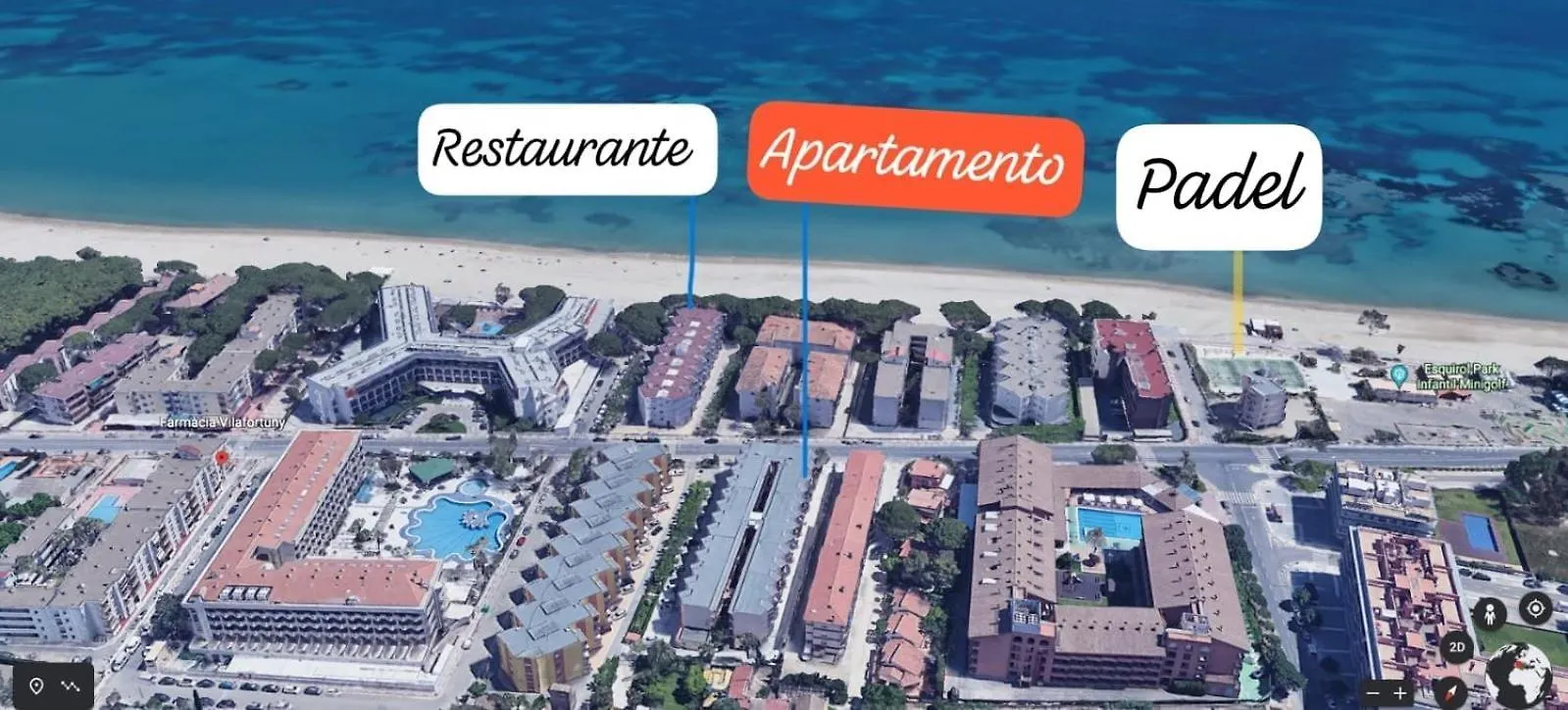 Apartamento A Solo 1 Minuto De La Playa, Climatizado Cambrils Apartment