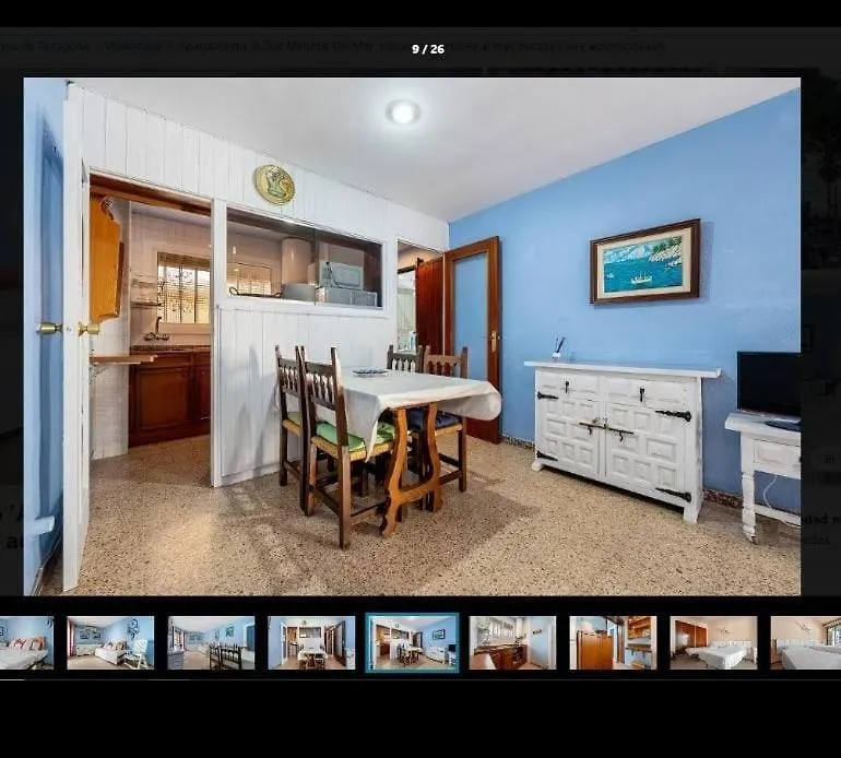 Apartamento A Solo 1 Minuto De La Playa, Climatizado Cambrils